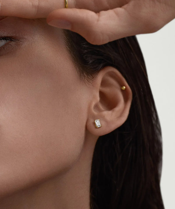 Alythea Emerald Studs