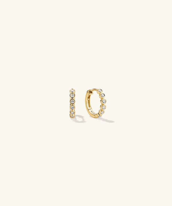Auralyn Diamond Hoops